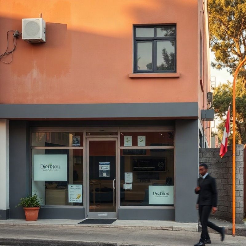Exterior of the Ecologywindowx office on Mombasa Road, Nairobi